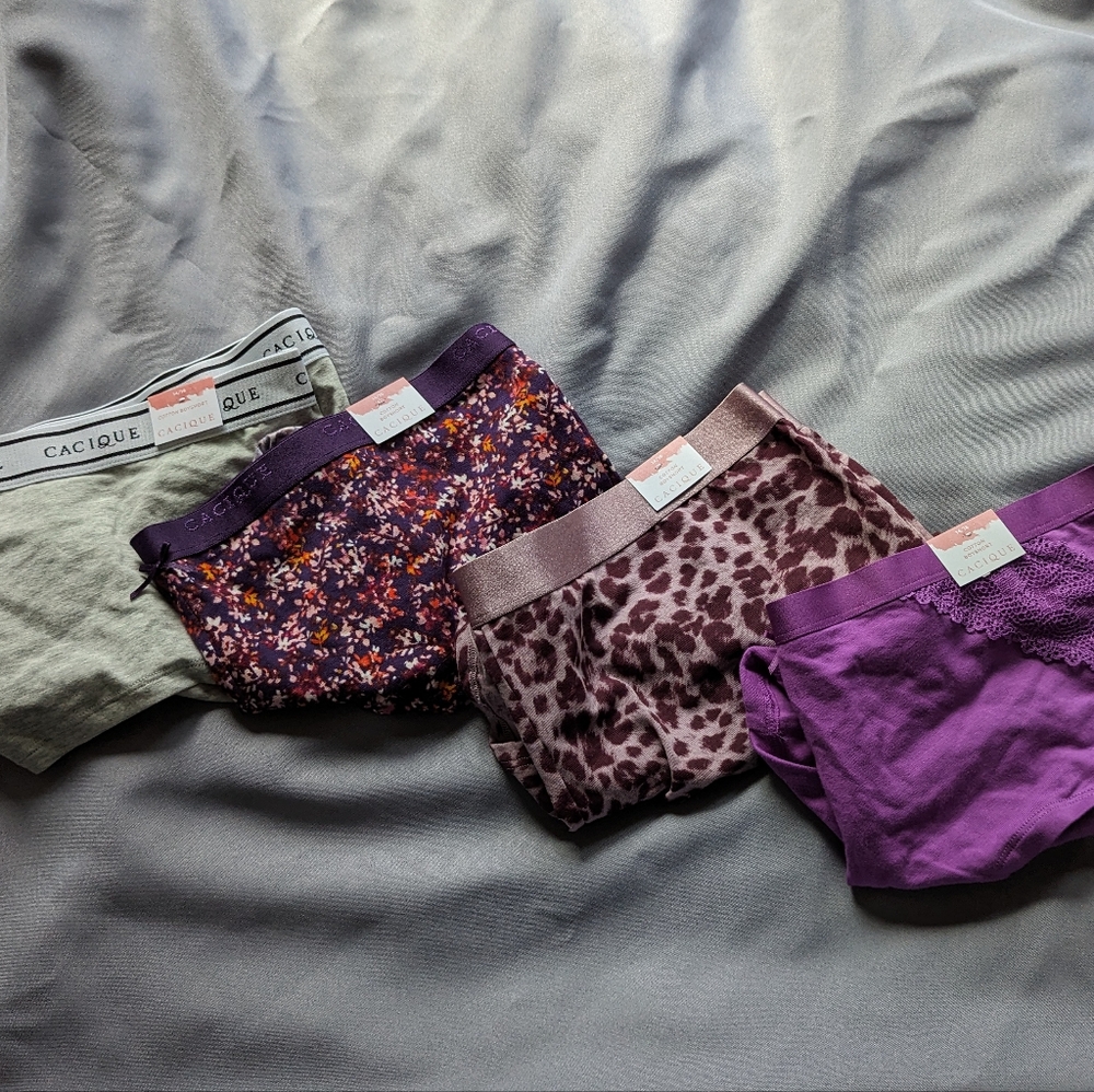 4 pairs Cacique Boy Short size 14/16